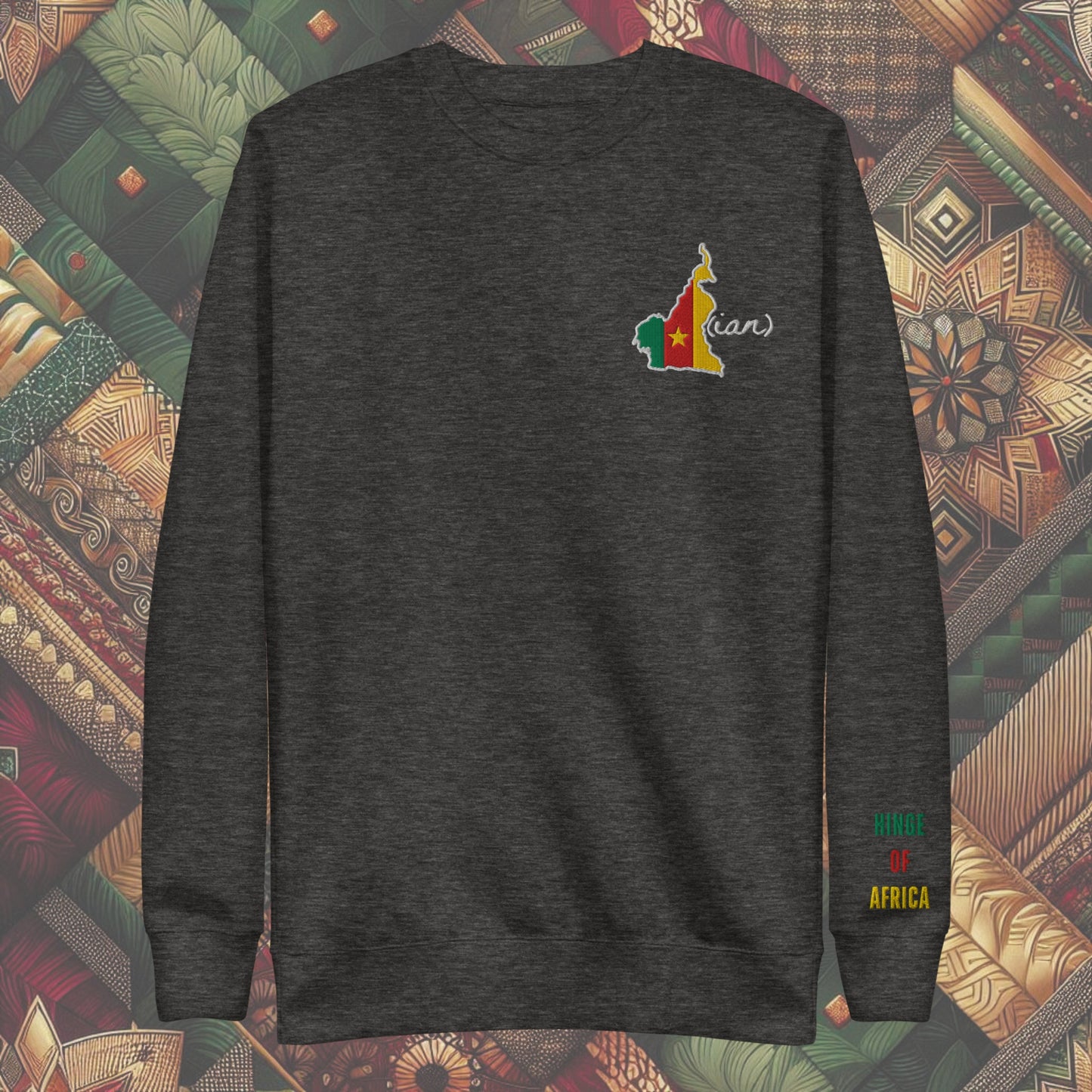 Cameroon(ian) Flag Sweatshirt