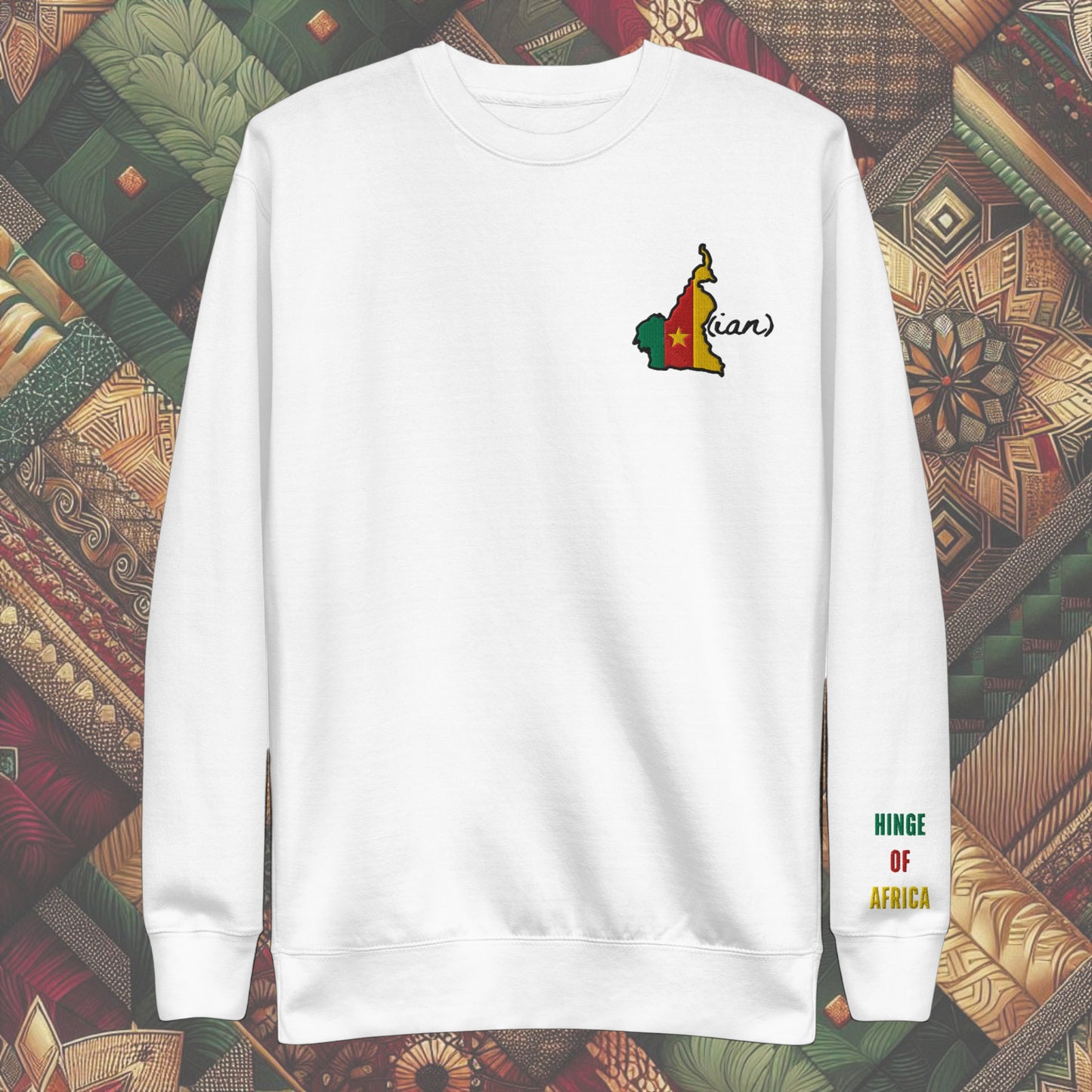 Cameroon(ian) Flag Sweatshirt