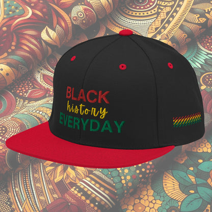 "Black History Everyday" Snapback