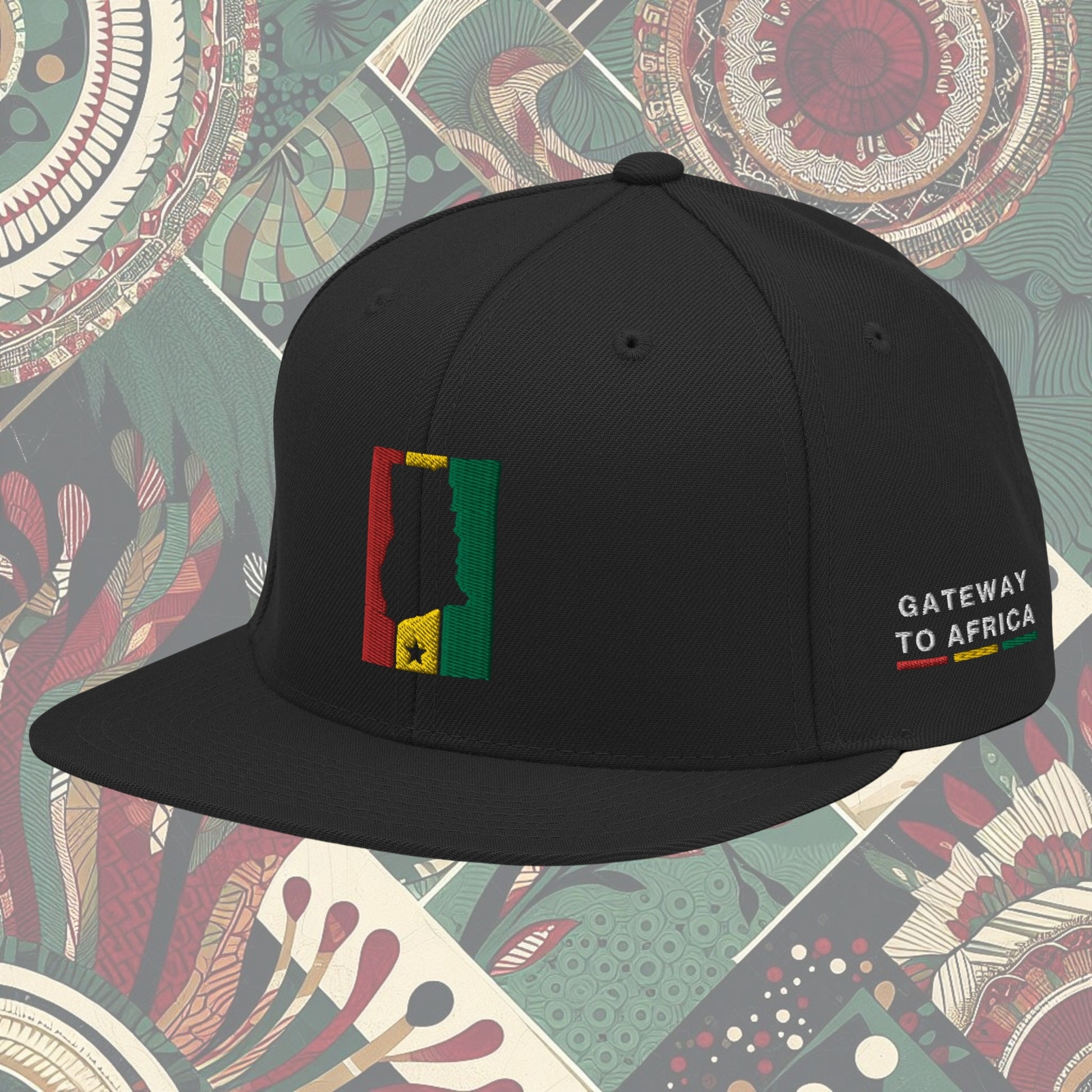 Ghana, Ghana Flag, Ghanaian Flag, Ghanaian Flag Hat, Ghana Flag Hat