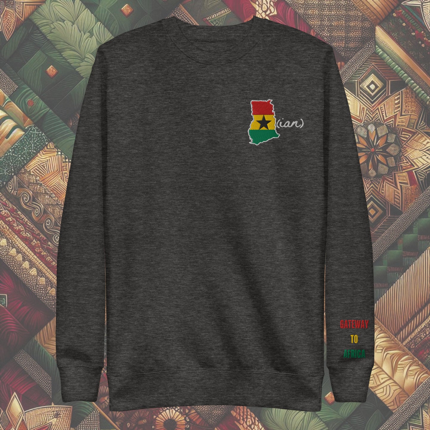 Ghana(ian) Flag Sweatshirt
