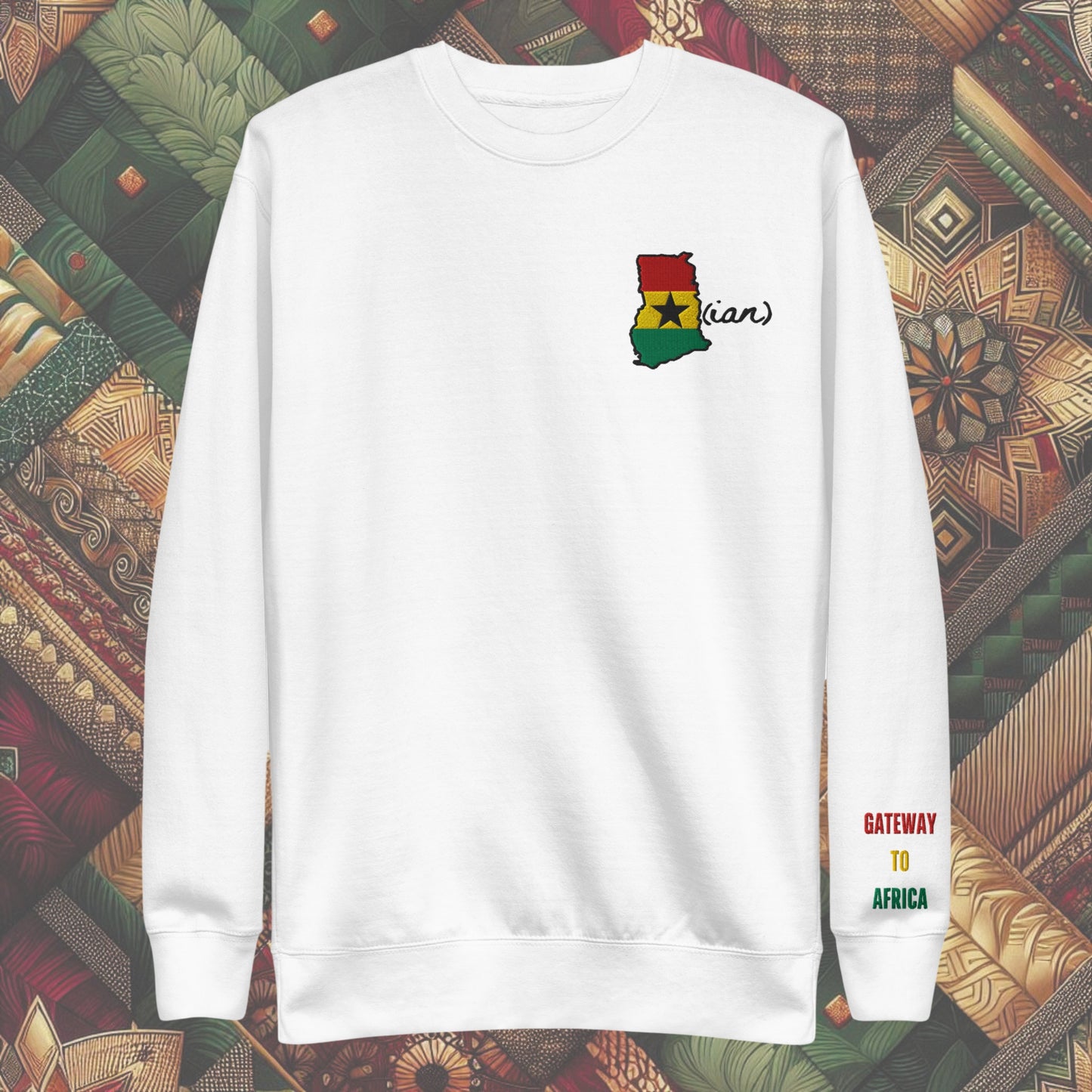 Ghana(ian) Flag Sweatshirt