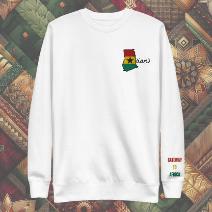 Ghana(ian) Flag Sweatshirt