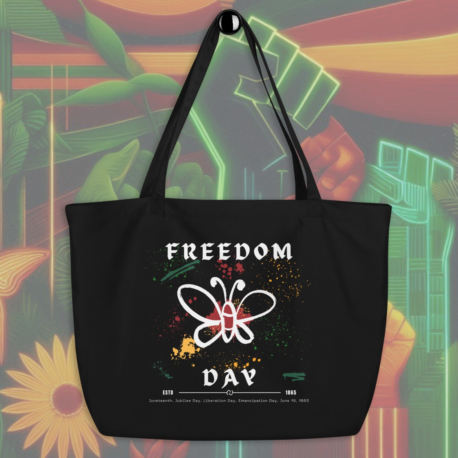 Freedom Day Tote bag, Black Owned Business, Juneteenth, Tote