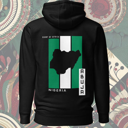 Nigeria, Nigeria Flag, Nigerian Flag, Nigerian Flag Hoodie, Nigeria Flag Hoodie
