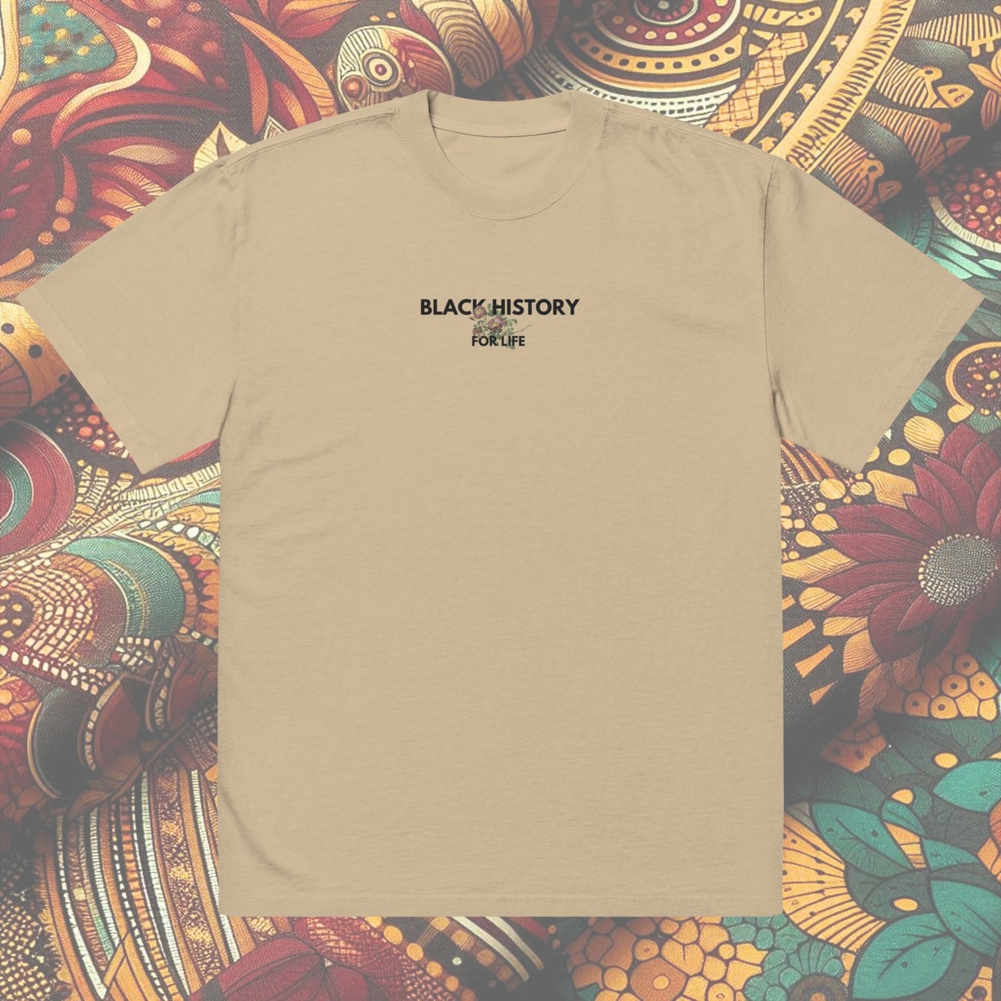 "Rooted in History, Blooming in Unity" Oversized T-Shirt
