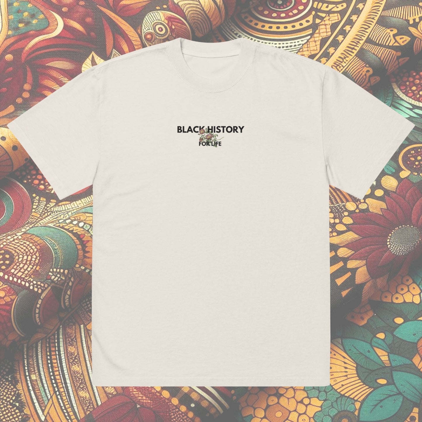 "Rooted in History, Blooming in Unity" Oversized T-Shirt