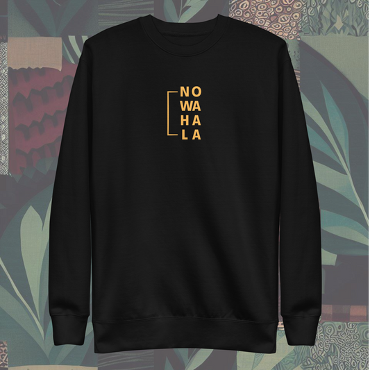 Wahala Free Zone Sweatshirt, Front